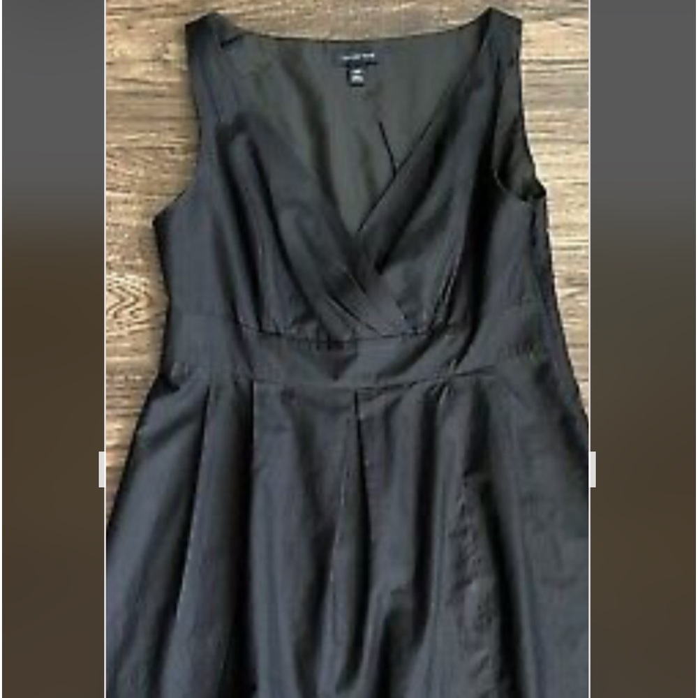 LandsEnd black sleeveless dress
